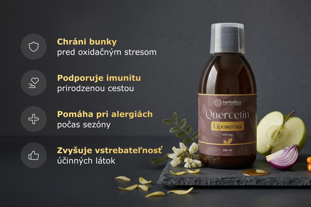 Lipozomálny Kvercetín - 200 ml - Herbatica